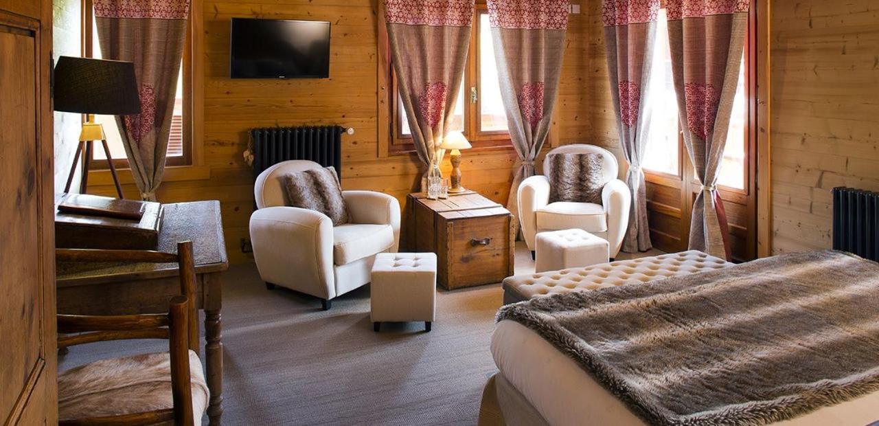 Chalet-Hotel Les Cimes رون - ألب المظهر الخارجي الصورة