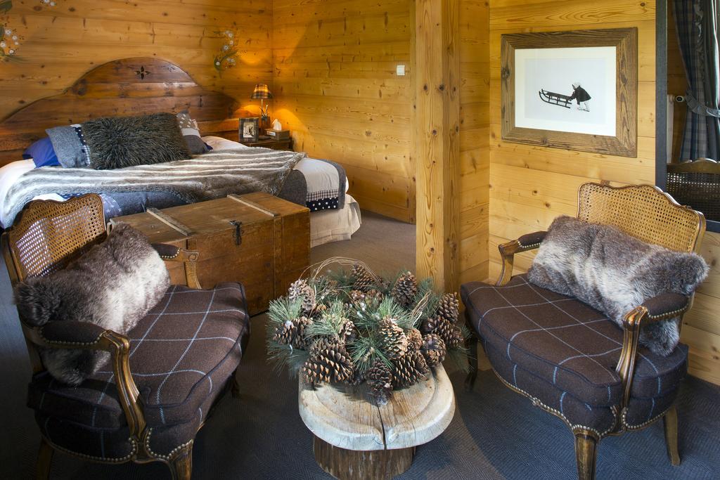 Chalet-Hotel Les Cimes رون - ألب الغرفة الصورة
